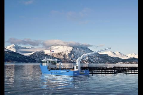 Damen believes the vessel is ideal for aquaculture